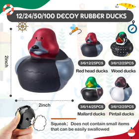 Deekin wood duck 2in – ideal for color recognition in water play.