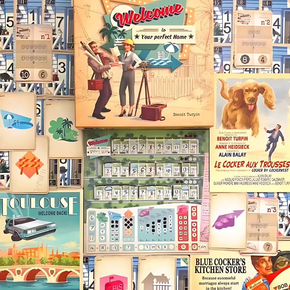 Pool area and recreation visuals from Welcome To 2nd Edition for town planning feel