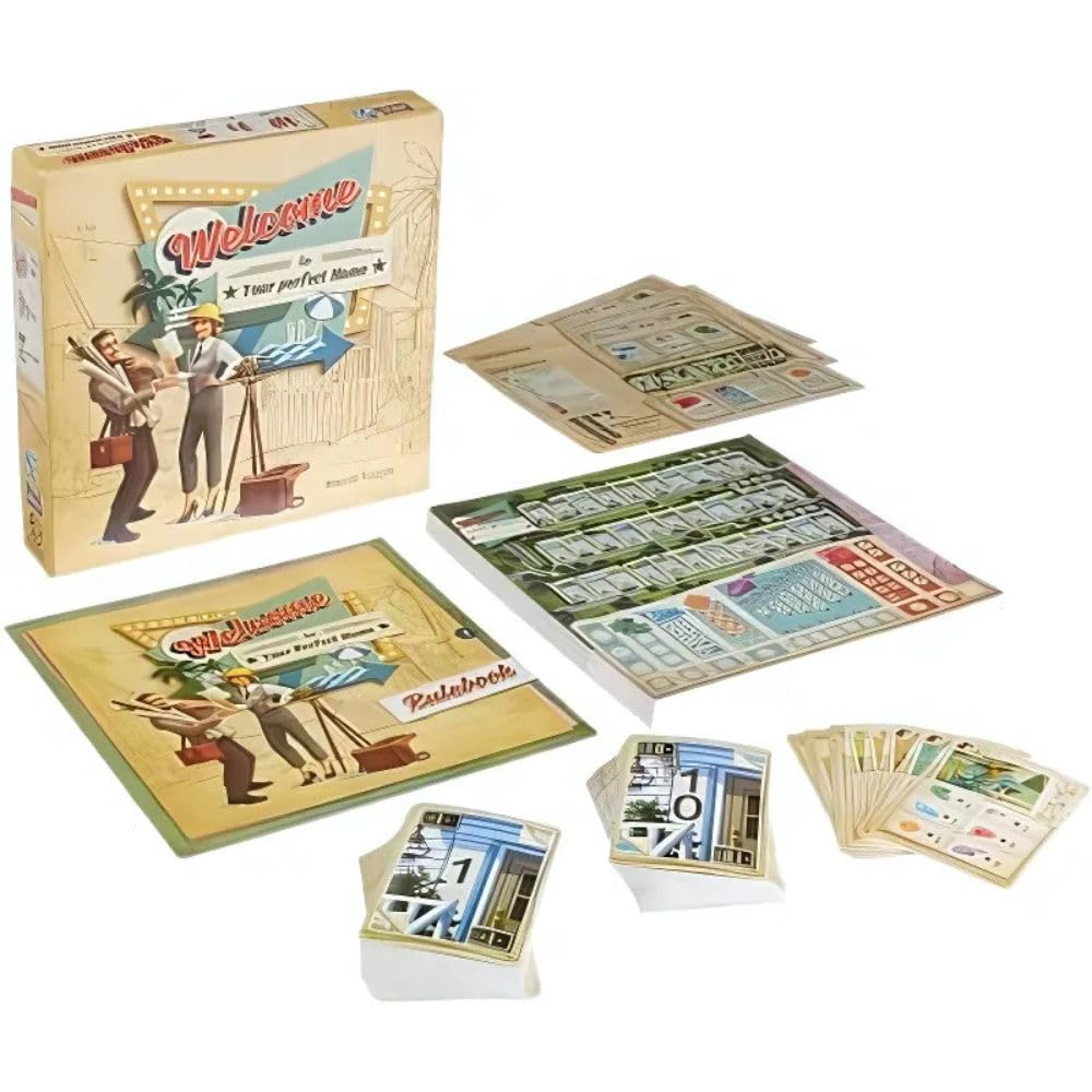 Table setup for Welcome To 2nd Edition highlighting quick-start gameplay