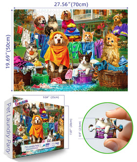 Deepcom Puzzles: interlocking pieces closeup, durable cardboard for satisfying snaps.