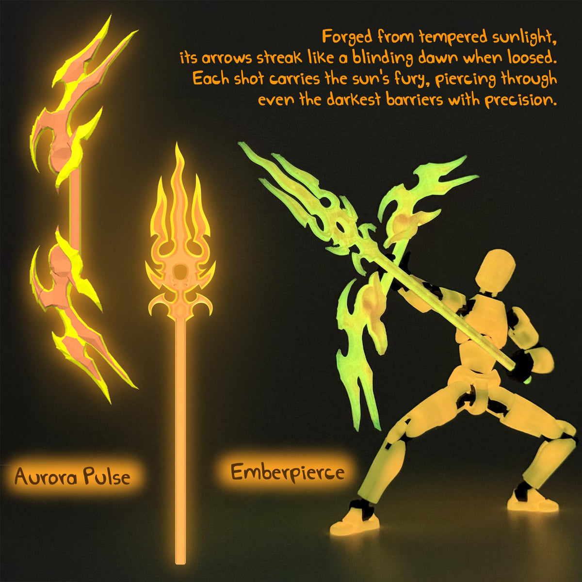 Deeplus Glowing Titan 13 vibrant colors suit collectors and display lovers.