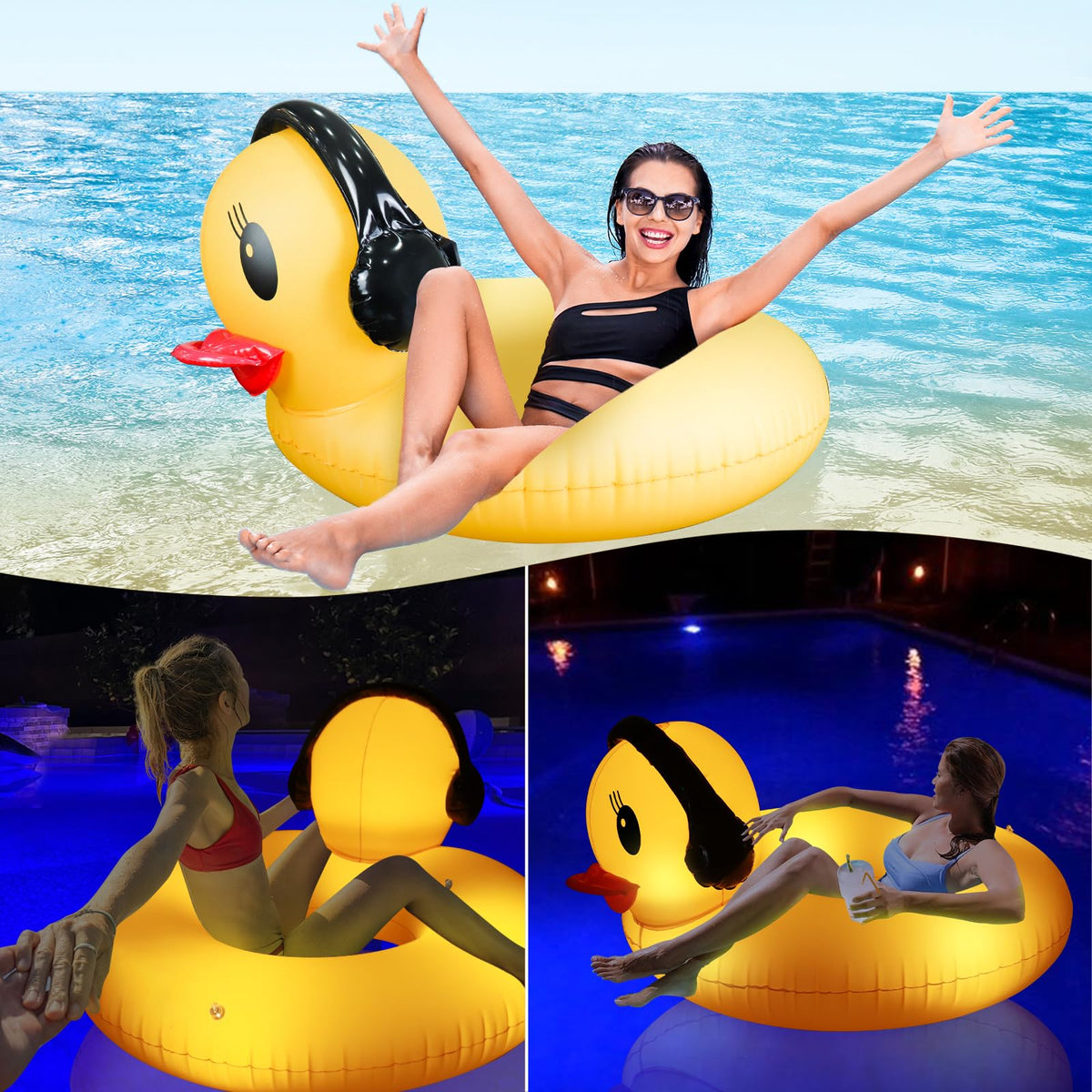 DeeprBetter bright yellow duck improves visibility and adds playful vibes