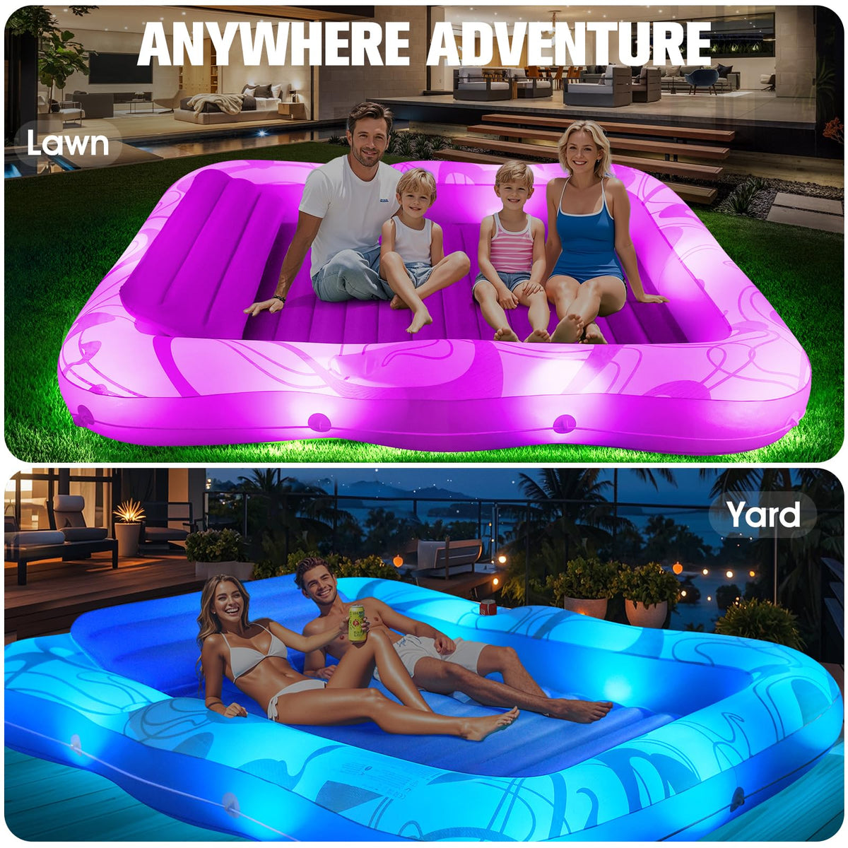 DeeprBetter easy unfold setup and multi-float compatibility for party setups