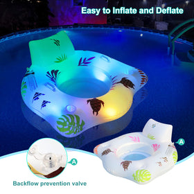 DeeprBlu mesh bottom and backrest offer breathable cooling relief.