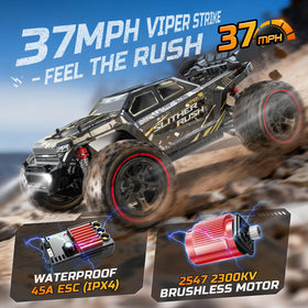 DEERC 209E oil-filled shocks deliver smooth landings on rough terrain