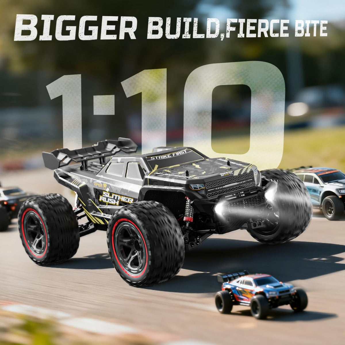 DEERC 209E viper-skin body with bold styling