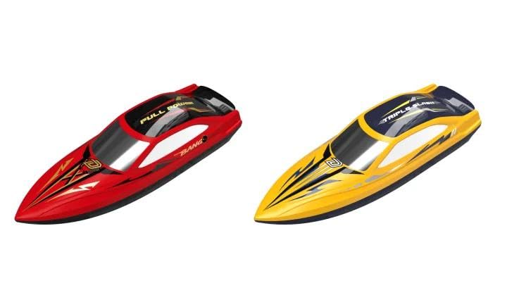 DEERC 2.4GHz anti-interference control enables multi-boat racing