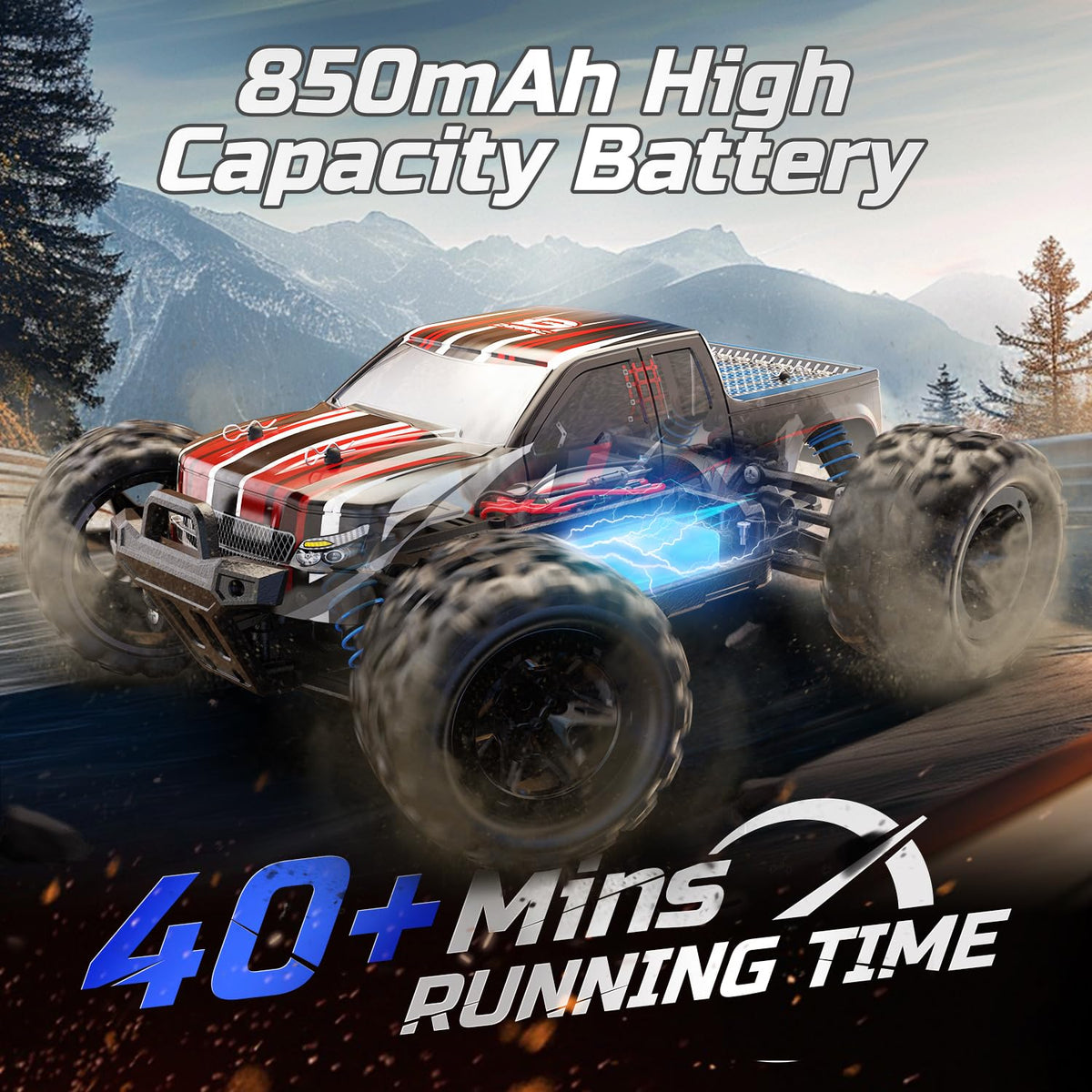 DEERC 9300E side profile conveys compact power for tight lanes