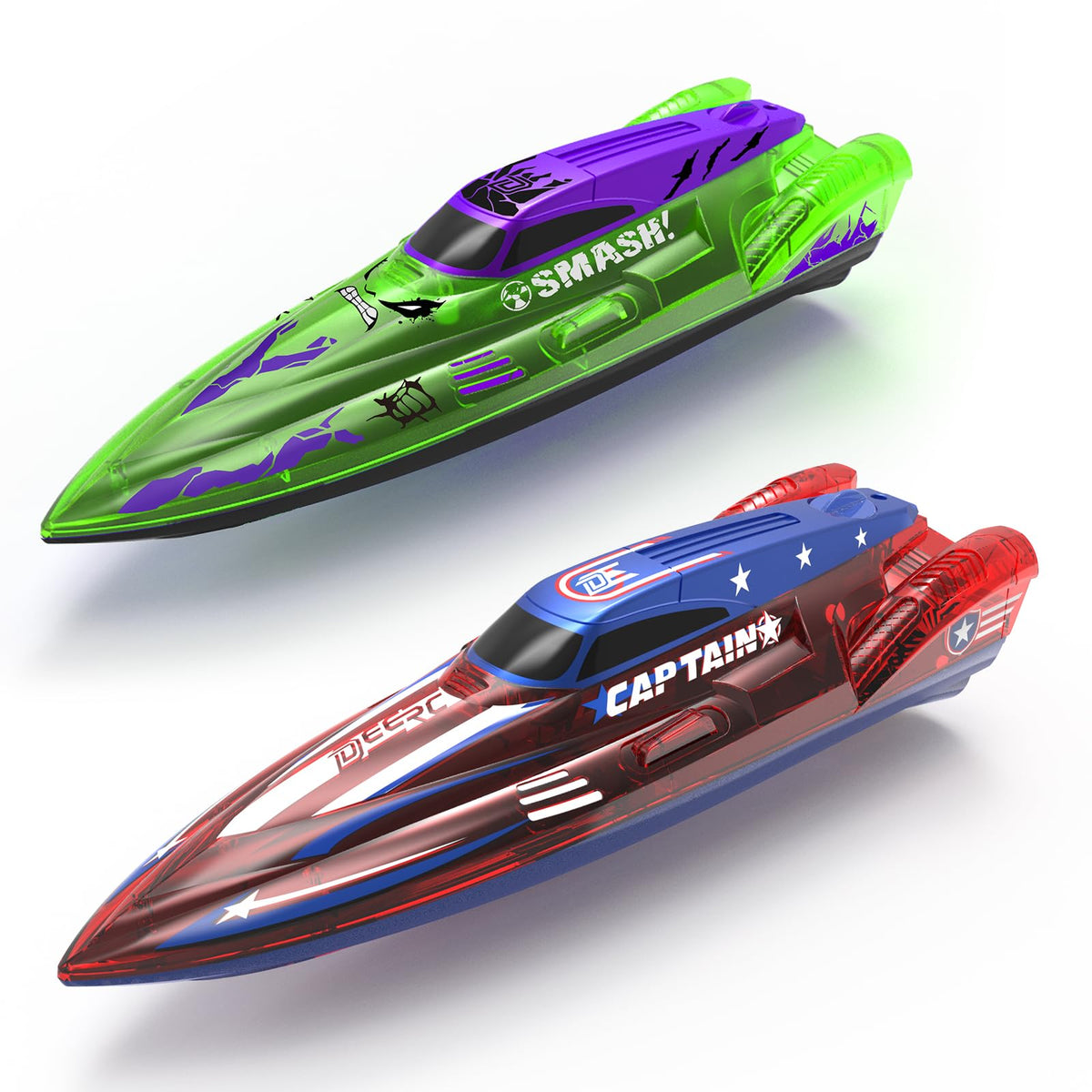 DEERC adjustable speed control makes navigation kid-friendly.