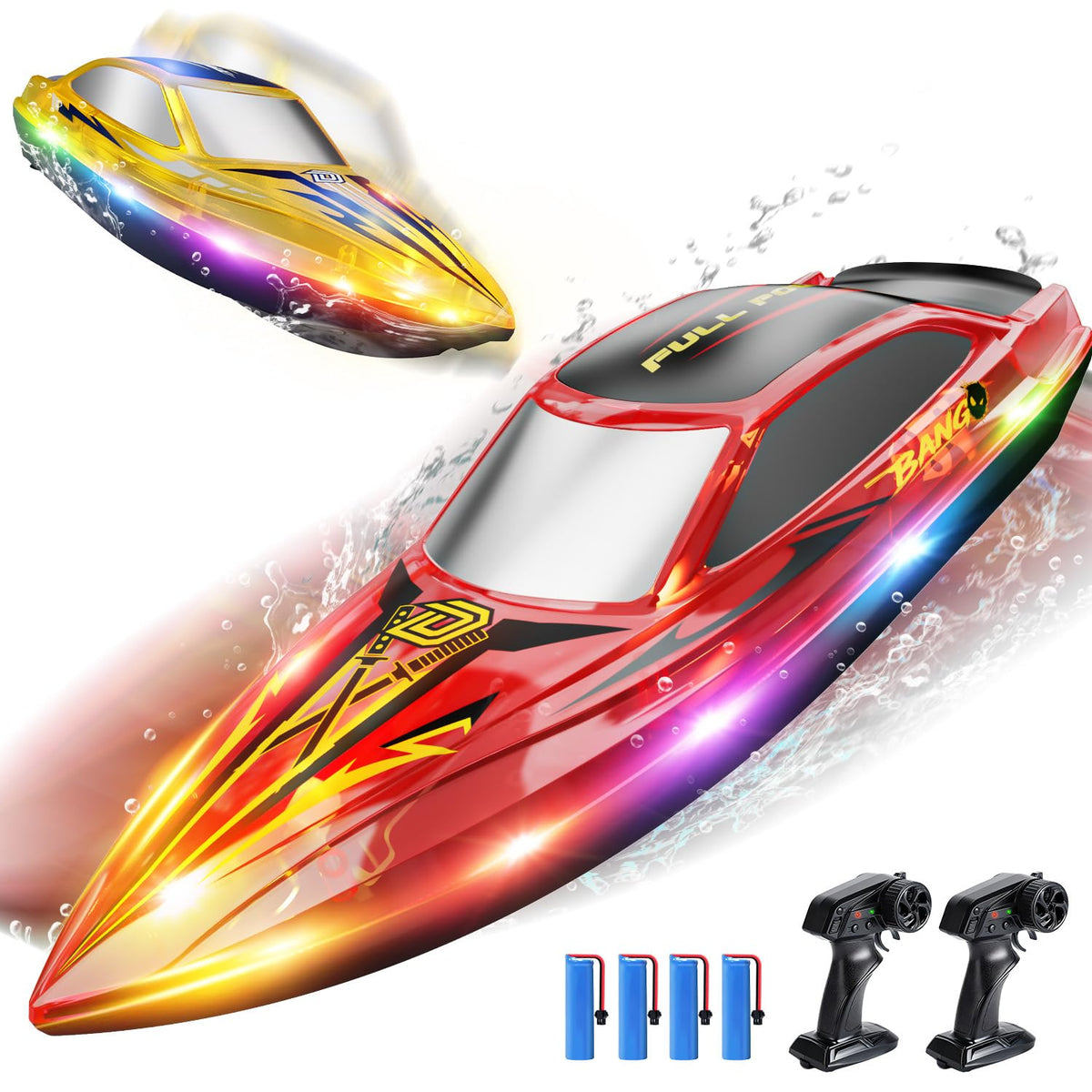 DEERC beginner-friendly 15 km/h speed control for easy handling