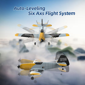 DEERC BF-109 dual motors boost power and speed during flight.