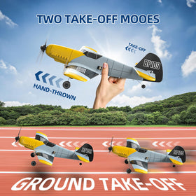 DEERC BF-109 two batteries extend flight time to around twenty minutes.