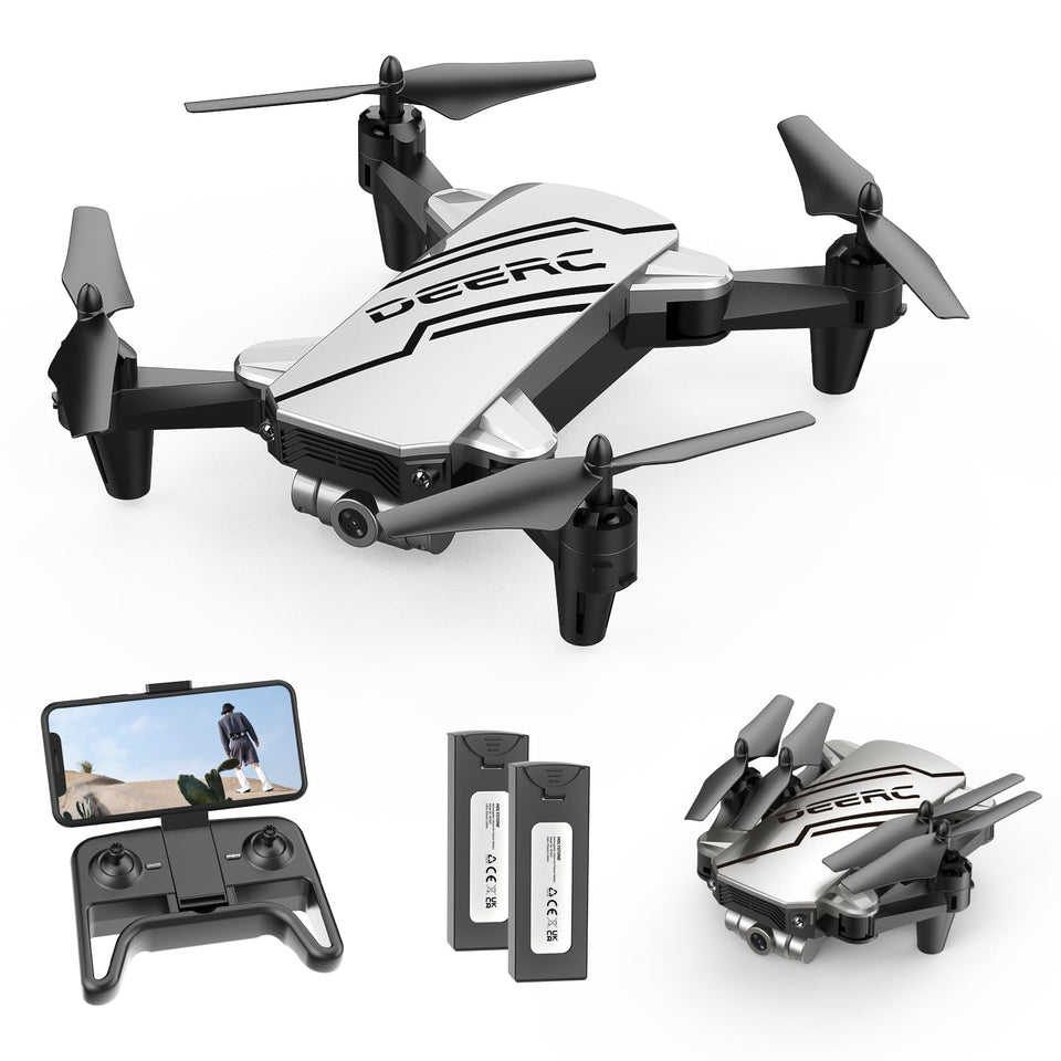 DEERC D20 720p camera captures crisp aerial footage for fun sharing