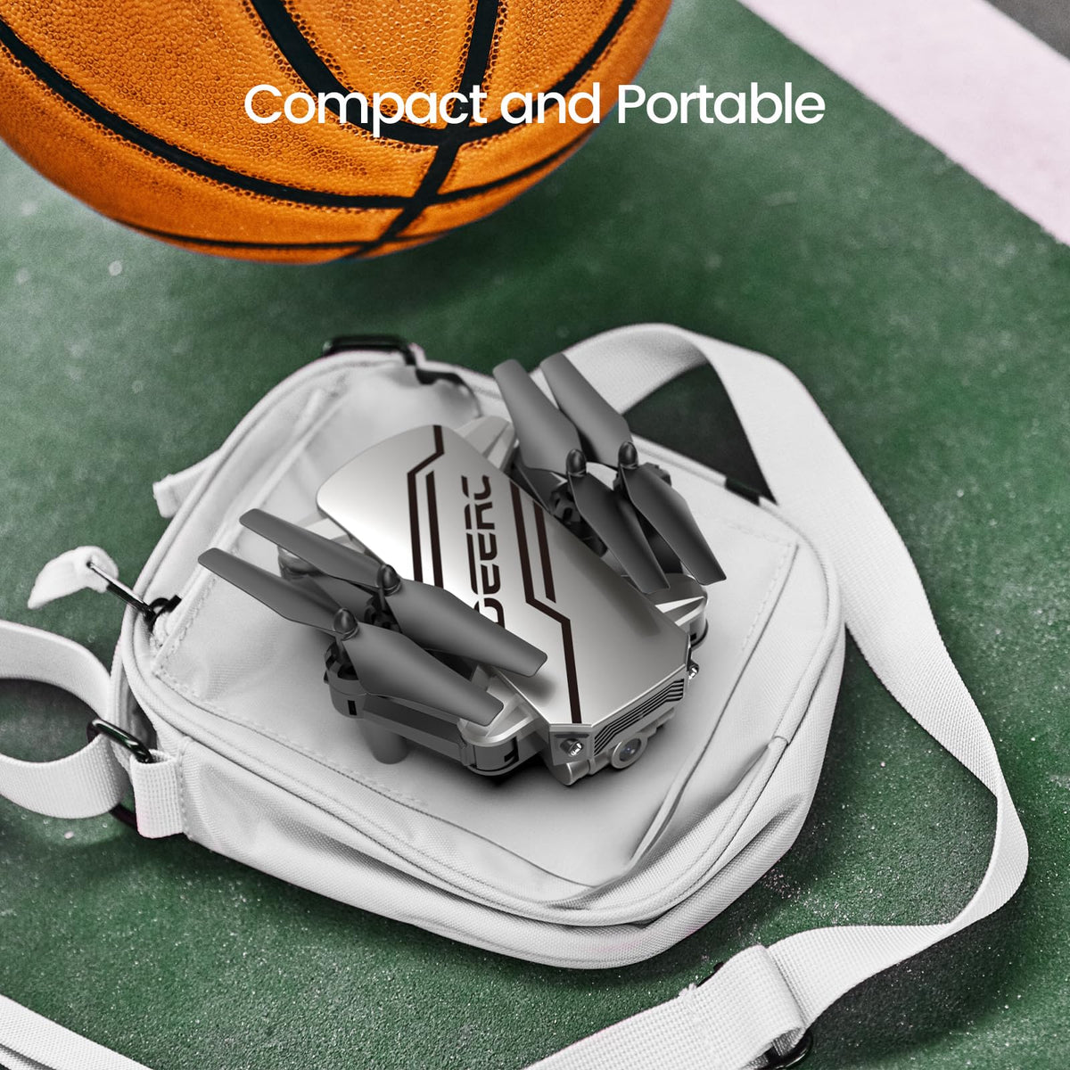 DEERC D20 four propeller guards enhance safety during play