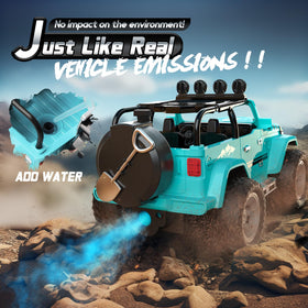DEERC RC car durable ABS body built to withstand rough play