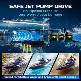 DEERC jet-pump drive demonstrates shallow-water performance with reduced risk of propeller contact