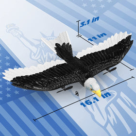 DEERC dual-motor system provides vertical thrust for easy takeoff and hover.