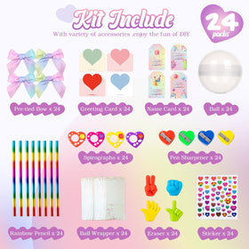 Deerher heart-shaped Spirographs spark creative activities and doodling fun.