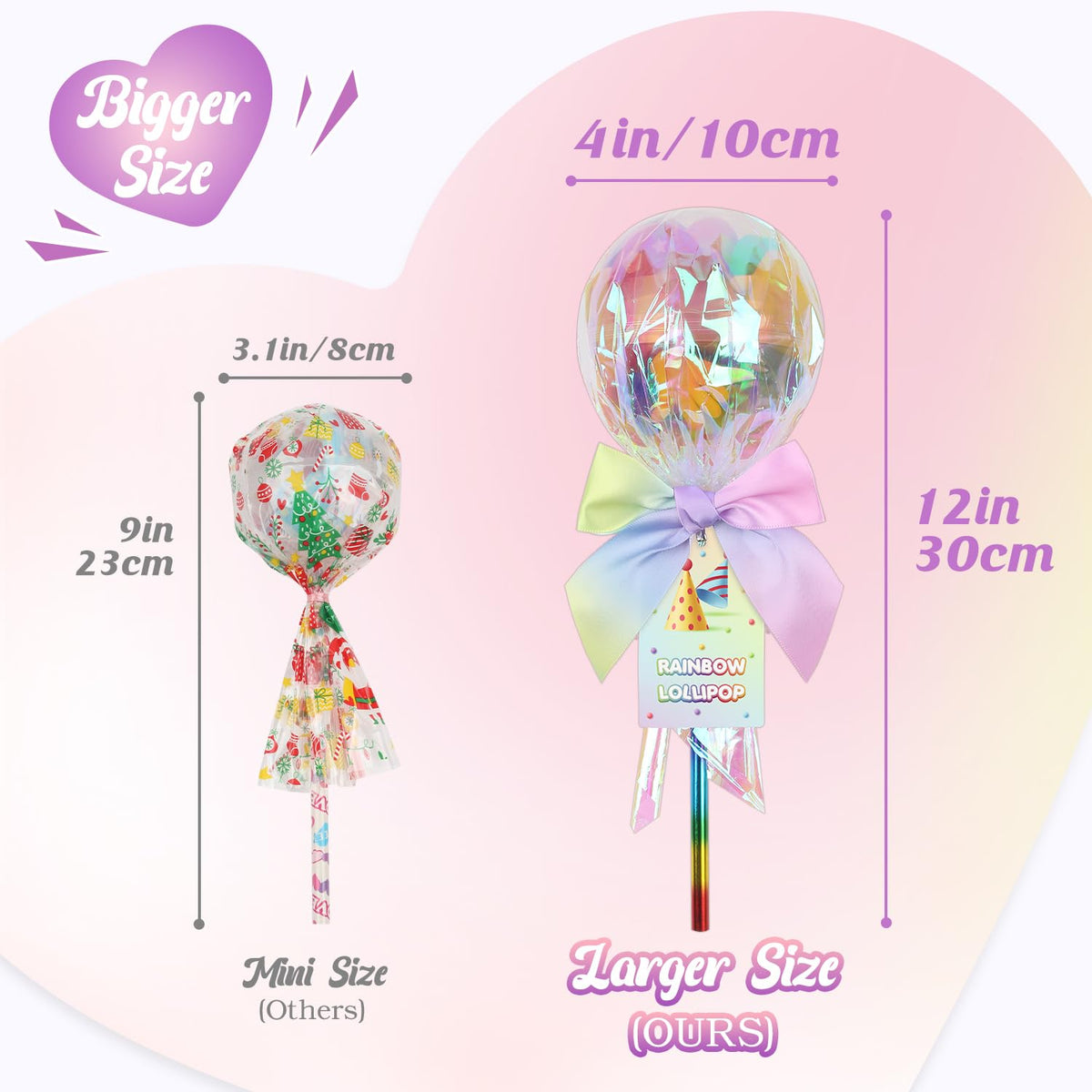 Deerher rainbow-colored stickers for decorating notebooks and gifts.