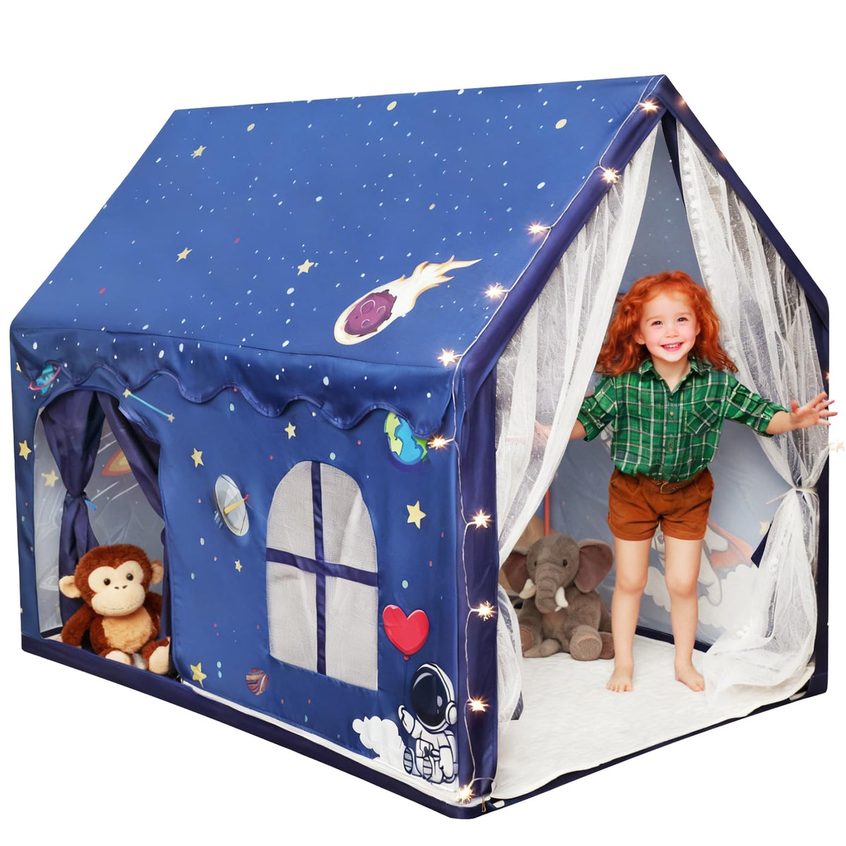 Deerift space tent turns a corner into a galaxy retreat