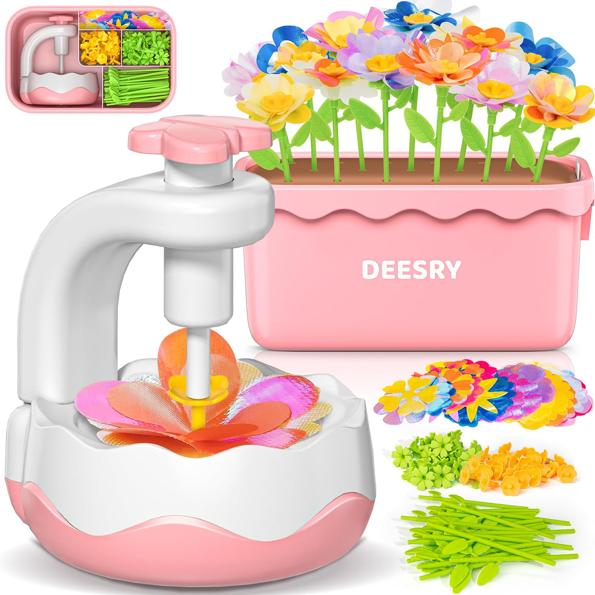 Deesry petal pieces 98 set support kid-friendly floral design.
