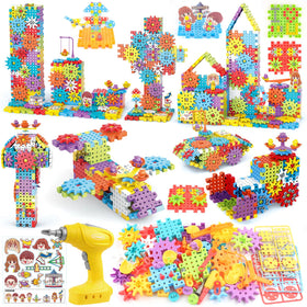 DEKILEA 234 piece gear building set in packaging, ideal for birthdays