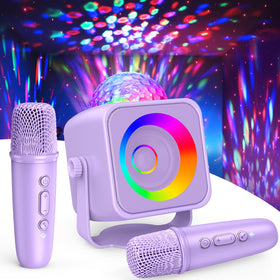 Delighkidz disco light stand with four modes for playful performances.