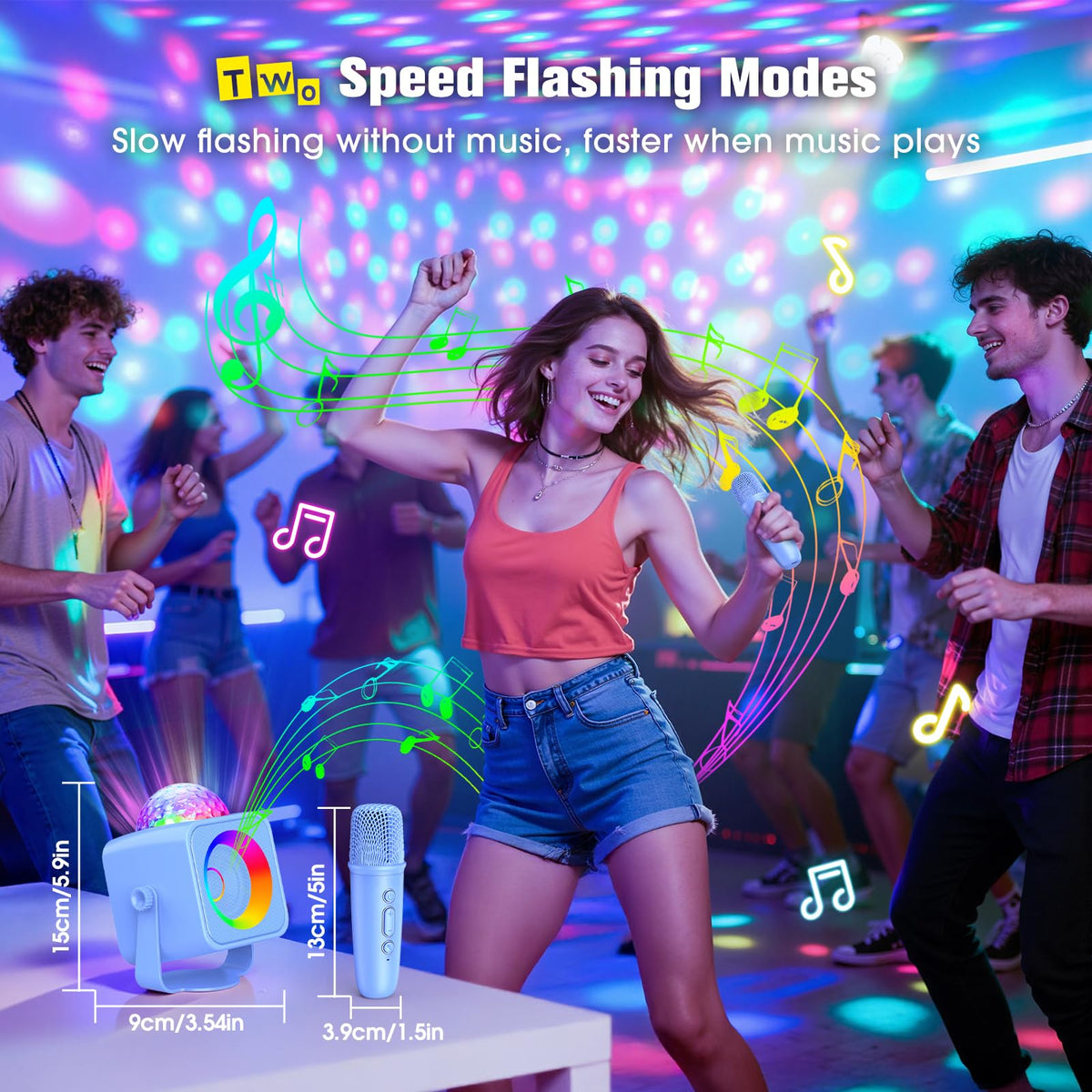 HiFi stereo delivers clear, vibrant sound for playroom performances