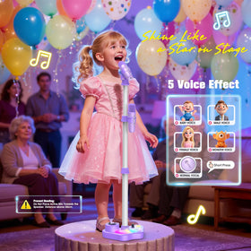 Delighkidz rechargeable power for hours of nonstop singing.