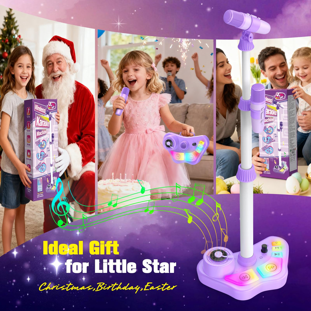 Delighkidz safe and durable design built for kids' confidence on stage.