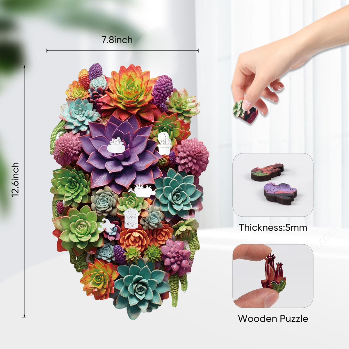 Delobil adult 200-piece jigsaw showing intricate shapes