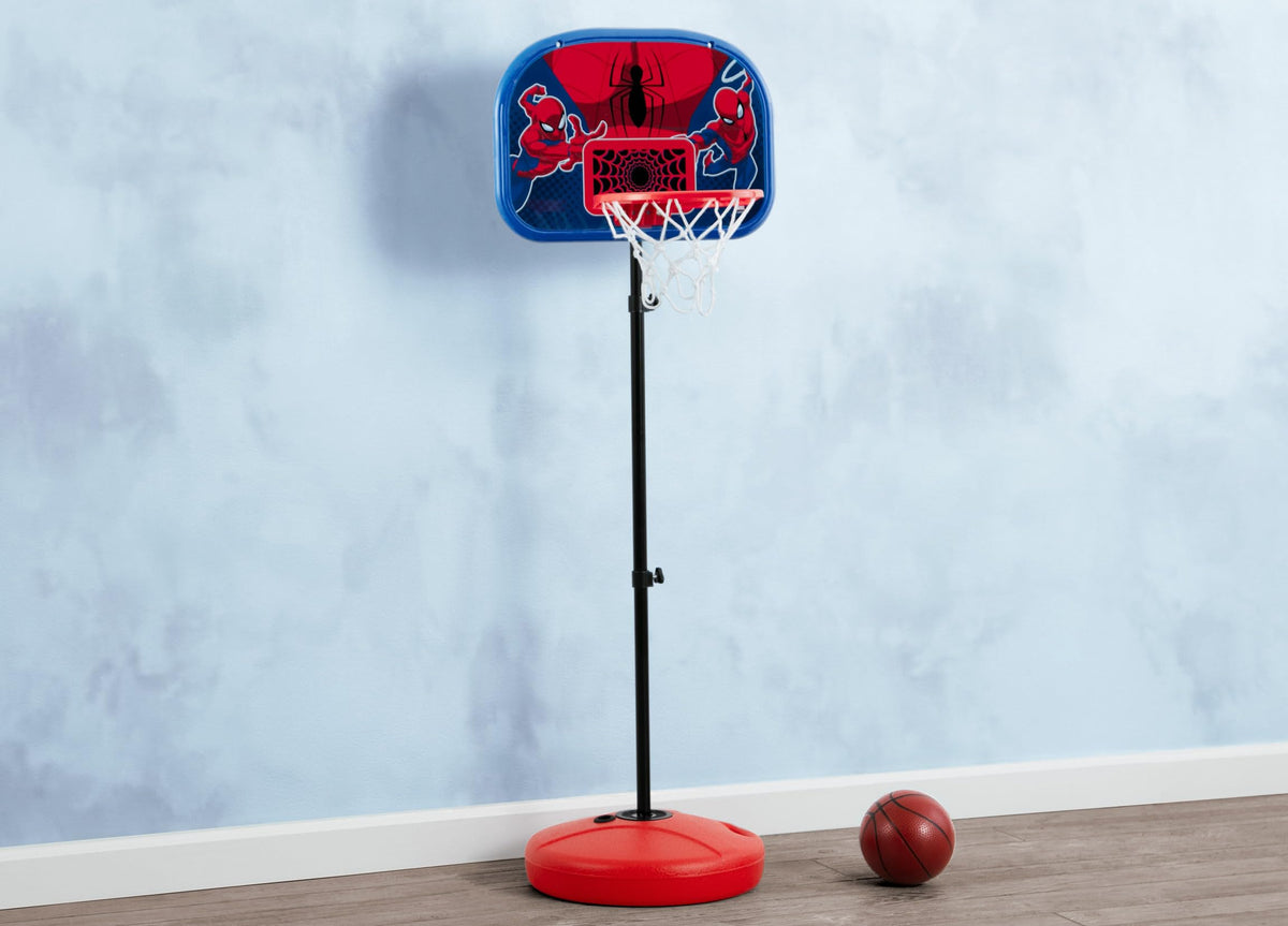 Delta Children adjustable-height hoop grows with your child through stages