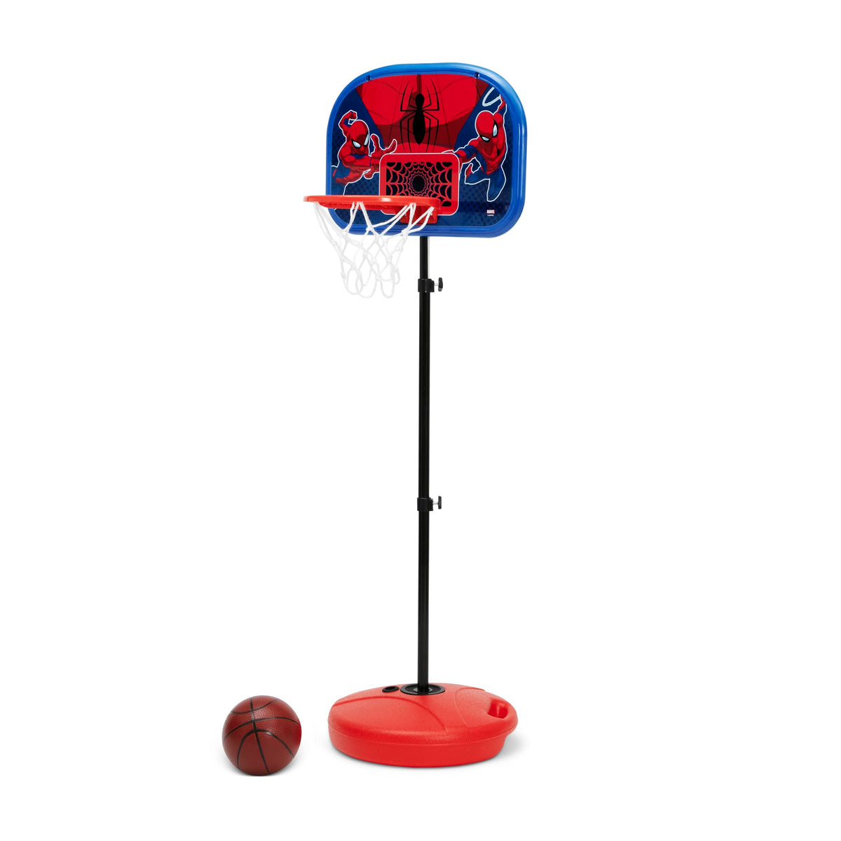 Delta Children 63-inch tall setup fits small rooms or yards