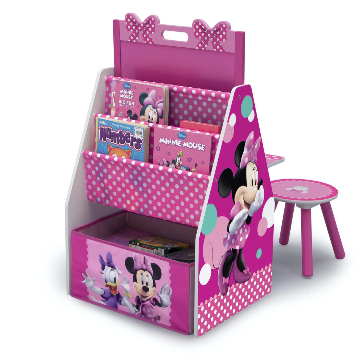 Delta Children deluxe art table with easy assembly for quick setup.