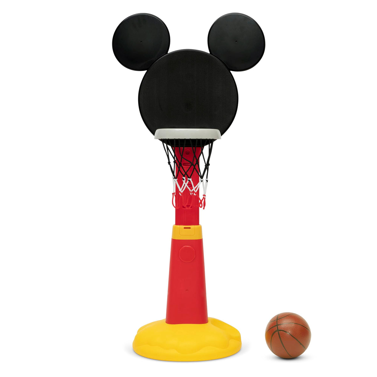 Lightweight basketball aids easy grip and control for little hands