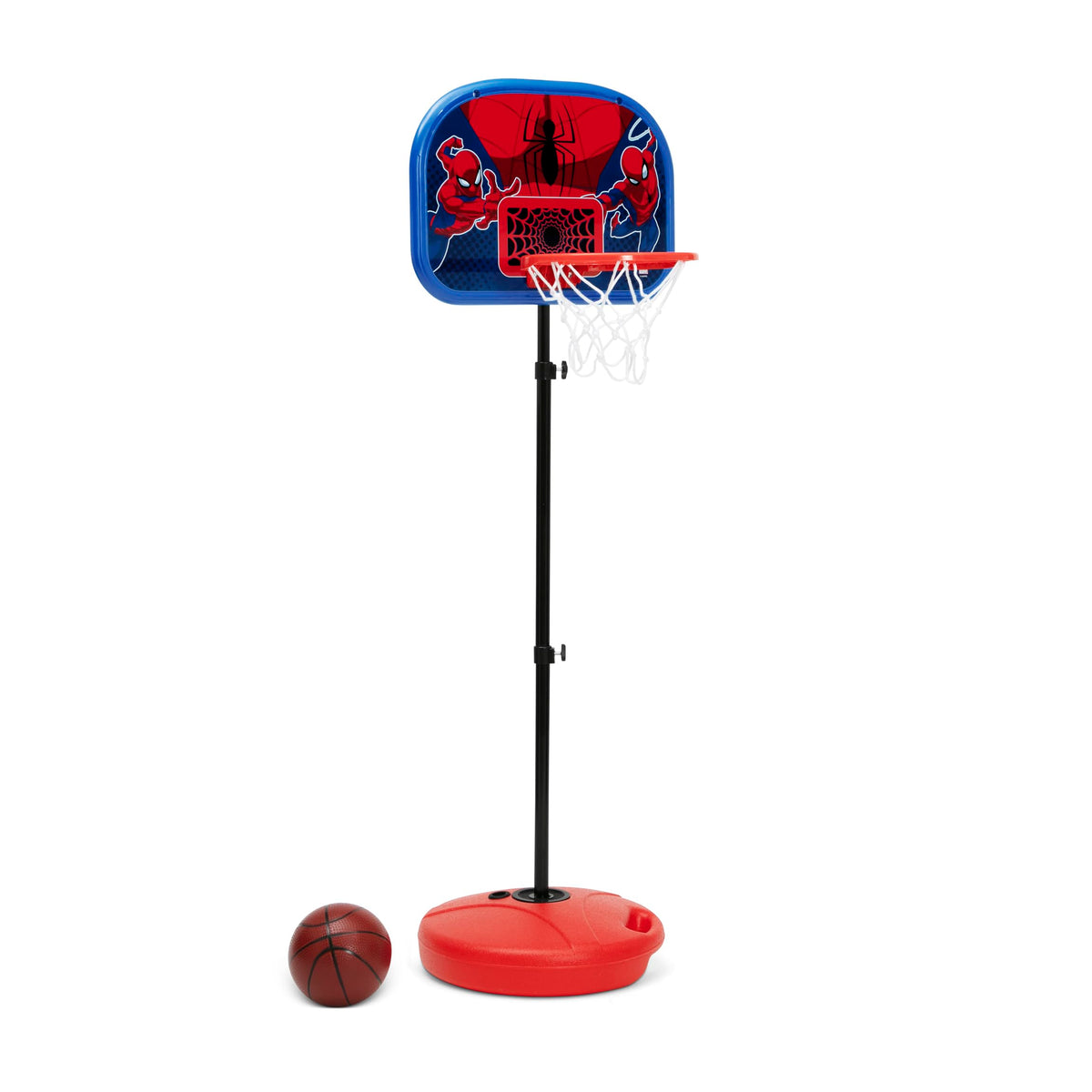 Delta Children Spider-Man backboard with bold artwork inspires energetic play indoors or outdoors