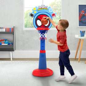 Delta Children Spidey base filled with sand for added stability