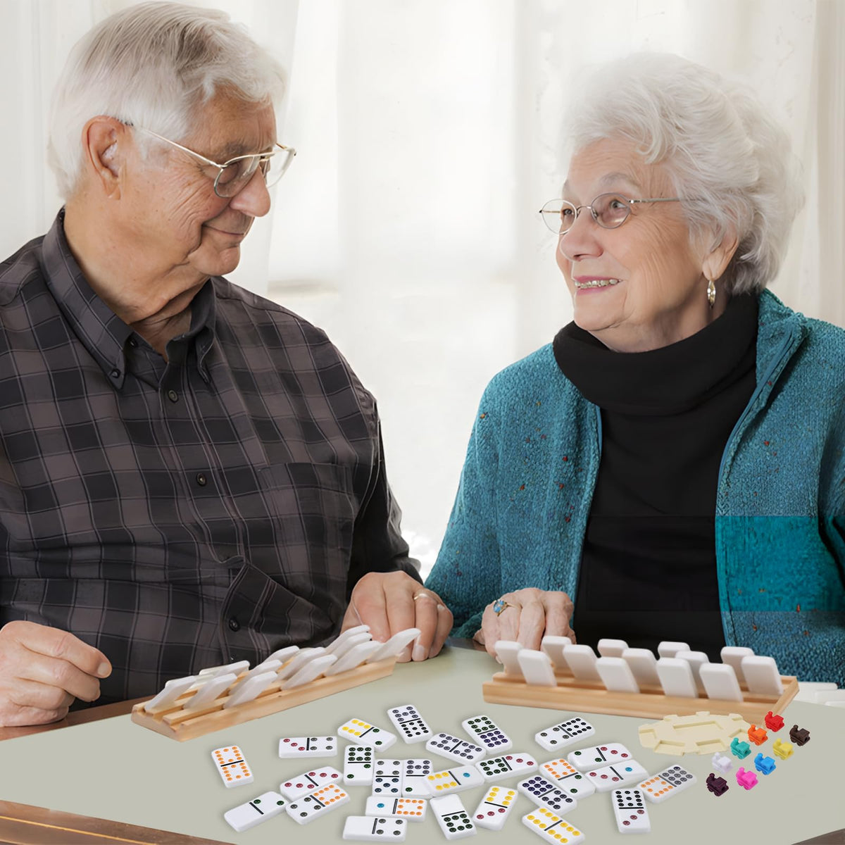 Demteric Mexican Train Dominoes EVA case offers durable travel protection