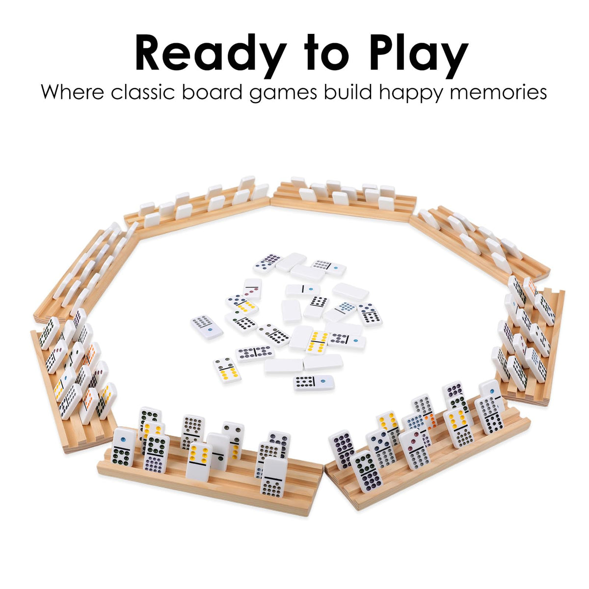 Demteric Mexican Train Dominoes hub centralizes setup for fast rounds