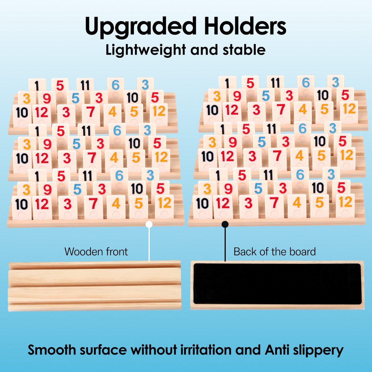Demteric Rummy travel case closed, ready for compact storage and transport.