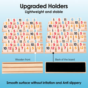 Demteric Rummy travel case closed, ready for compact storage and transport.