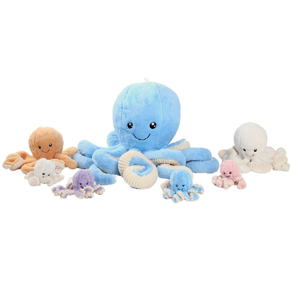 DENTRUN octopus plush vacuum-packaged, quick fluff restoration