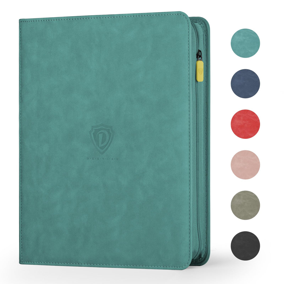 Deoyibu 9-pocket card binder front cover showing organized storage and protection