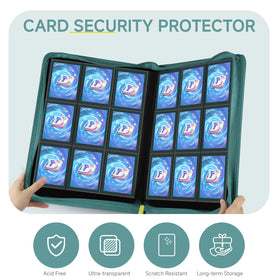 Binder demonstrates wide compatibility with MTG, Yu-Gi-Oh, and sports cards