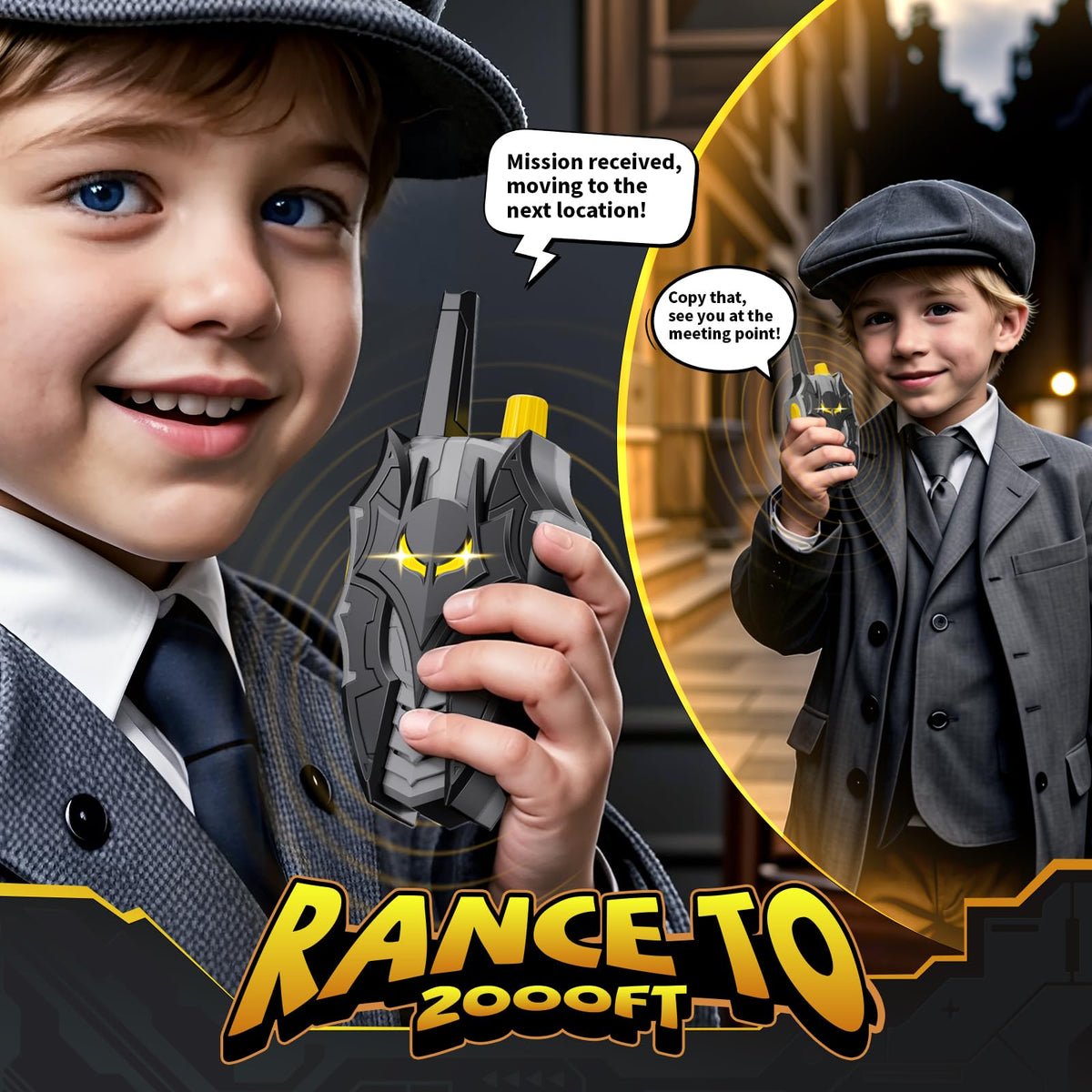 DEOZHANG two-pack two-way radios provide reliable communication on hikes.