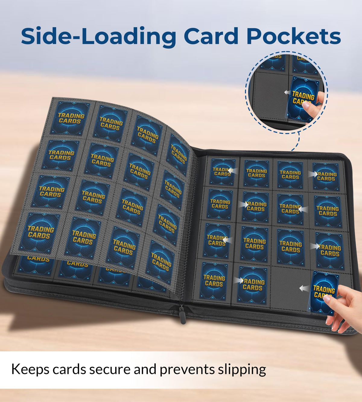 Deqabic DEQADIC acid-free PVC-free materials preserve cards longer.