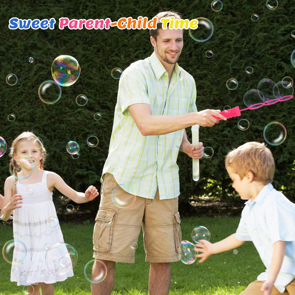 DERAYEE indoor outdoor bubble toy for summer activities