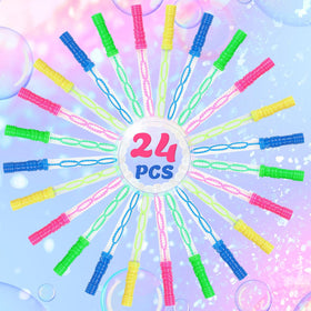 DERAYEE party favor bubble wands for birthdays and events