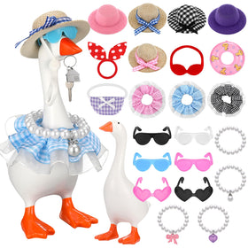 DERTE Desk Mini Goose 7-Inch on a tidy desk, functional key holder.