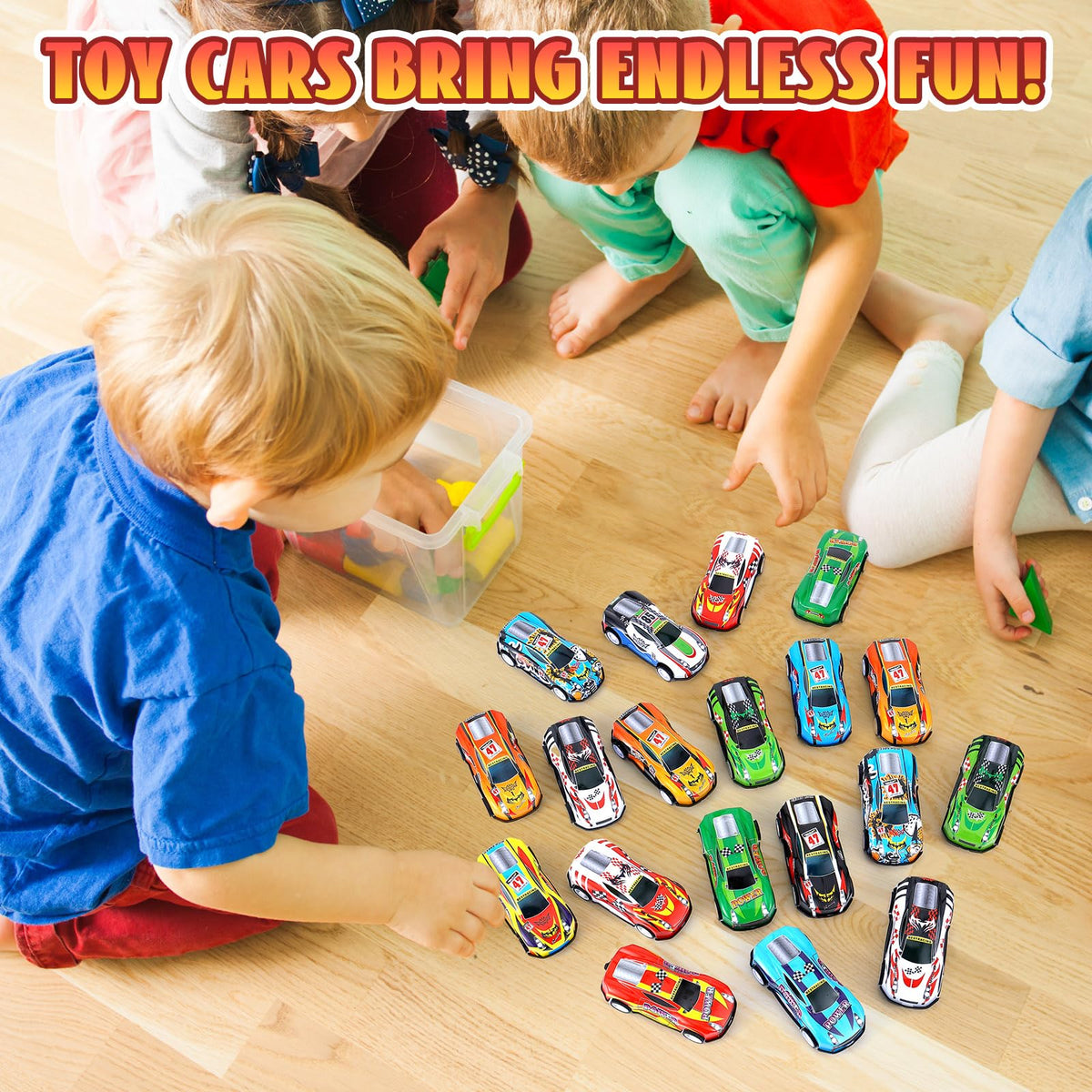 DERTE pocket-sized cars fit small hands for on-the-go playtime.